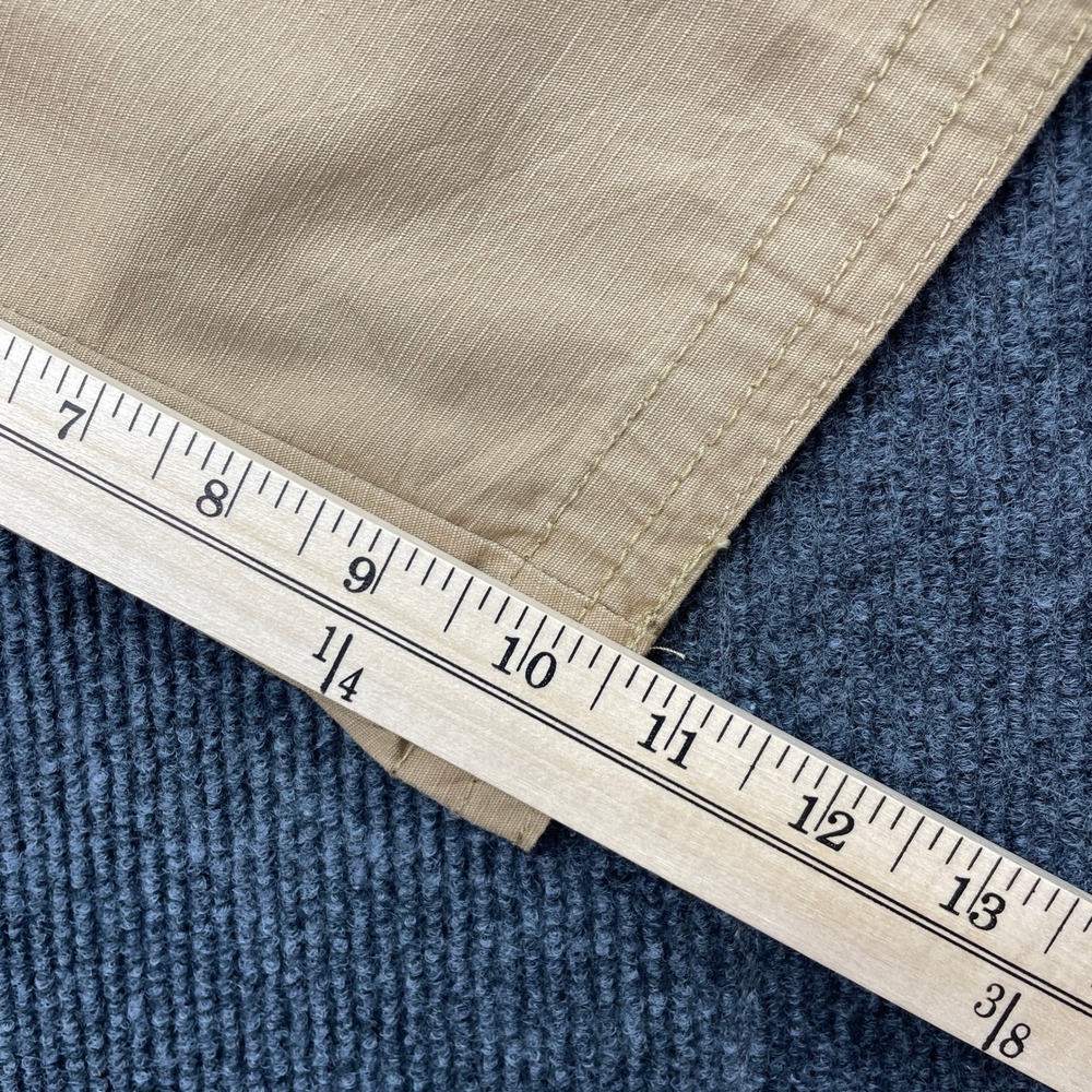Airwalk Cargo Shorts Mens 38 Khaki Tan Belted 100% Cotton Skate Y2K Utility NWT - Picture 13 of 13